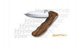 Couteau de poche Victorinox Hunter pro manche en bois noyer avec étui kaki