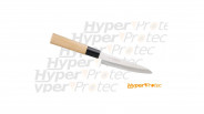 Couteau japonais avec manche en bois naturel Petty 13cm