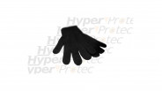 Gants noirs extensibles - taille moyenne 8 à 10