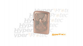 Briquet zippo motor eagle aspect cuivre