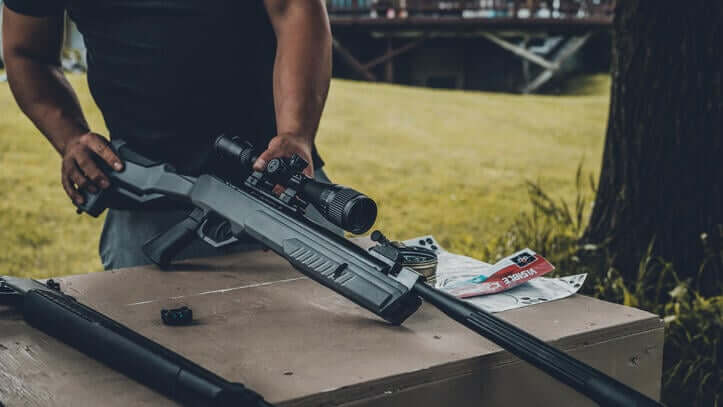 fonctionnement d'une arme à air comprimé